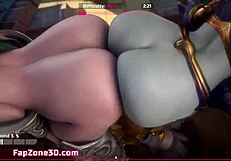 Can This 3D Slut Handle Cock Hero's Uncensored Action?