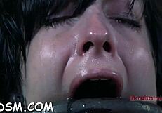 Nasty Slut Bound in Electric Sadomasochism!