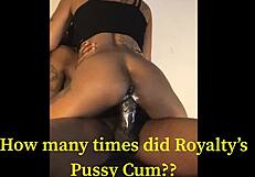 Black Creamy Pussy Royalty Loves To Be Nasty With Loyalty
