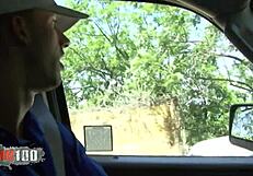 skinny teen with short hair getting hard fucked by huge cock 😈