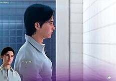 Stepmom Stuck in Shower, Pervert Jerks Off to Huge Ass