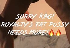 Black Creamy Pussy Royalty Loves To Be Nasty With Loyalty