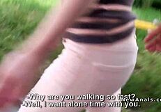 busty czech makes intimate tape