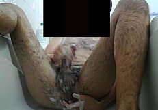 watch the young hairy gay boy in the shower