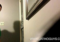 Tricked into Gloryhole Blowjob in My House