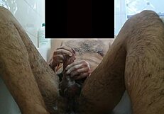 watch the young hairy gay boy in the shower