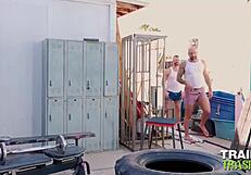 i watch trailertrashboys daddy drew sebastian bareback bottom gay cole connor in outdoor hardcore