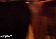 Candid babe got one perfect ass seethrough!