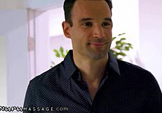 Teen Masseuse Fakes Massage For Blowjob?