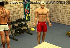 Extra homework in Sims 4 Spanish edition.