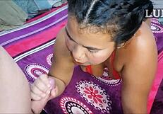 Cara de Ángel with Huge Prostitute Ass Banged Hard in Homemade Clip