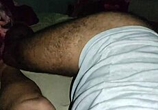 Late Night Heat with Intense Anal Fucking and Monster Cock Action in Bed.