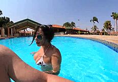 brunette wants sex on grass