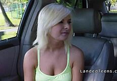 this teen couple is fucking with a huge cock in public pov.