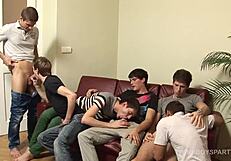 Gay men having sex with multiple partners without the use of condoms