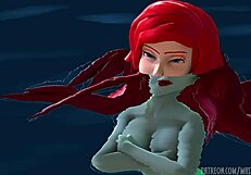 MasterDan Unveils 18+ Little Mermaid in Steamy Aquatica Erotica 3D Animation
