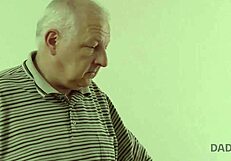 Boyfriend Catches Girl in Old and Young Sex with Dad