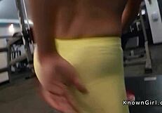 Fit Teen with Perfect Ass Gets Fucked Pov in Homemade Outdoor Group