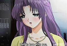 hentai - fuckin’ step mom in kitchen, uncensored, subbed, so hot!