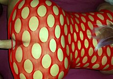 High heels and bodysuit excite him to creampie