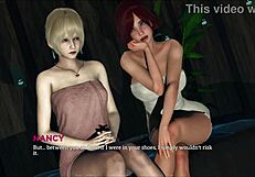 Eternum 57 features sexy anime hentai with mature curvy big tits in cute outfits.