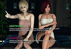 Eternum 57 features sexy anime hentai with mature curvy big tits in cute outfits.