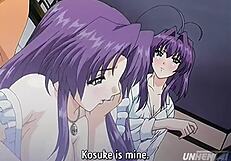 hentai - fuckin’ step mom in kitchen, uncensored, subbed, so hot!