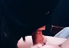 Birthday Blowjob From Latina Mommy!