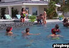 Nasty Swingers Swap Partners and Fuck Hard in Luxe Mansion