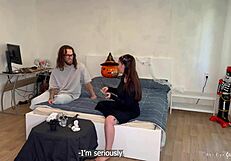 Busty Gothic Witch Anal Sex With Nerdy Virgin On Halloween