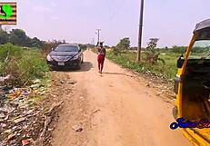 julietsimeo as the orange seller rides the big black cock customer