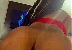 Watch this big black cock stretch galaxydoll's tits on usa holiday, monster blowjob action