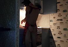 Jasper Cooking In Kitchen With Anal Sex