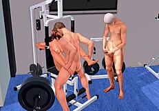 3D animated porn with hot ebony and black characters