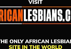 Hot black girls with big butts fingering and licking each other’s pussies