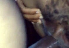 ebony with big black cock bursting nut