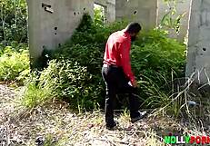 Krissyjoh Fucked Lucy in Bush During Site Inspection
