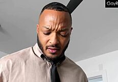 Gamer Stepson Rides Stepdad's Black Cock With Assplay And Licking