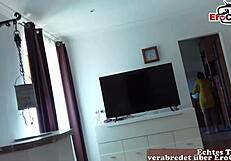 Married man has sex with teenage amateur in POV style