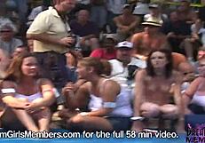 wives gone wild flashing at nudes a poppin event