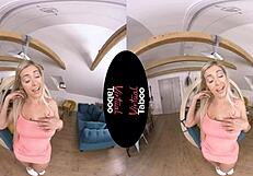 Watch The Blonde Masturbate!