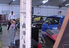 Busty Slut Charlie Rae Receives Facial Cumshots