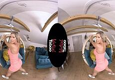 Watch The Blonde Masturbate!