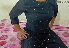 Indian babe gets nailed in doggy style by stepbrother