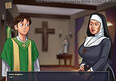 summertime saga episode 219 with erotic cartoon scenes