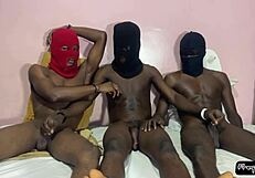 i join a threesome with three black guys