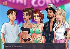 Summertime Saga epizoda 219 sa erotskim crtanim scenama