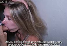 The courier didn't expect a blonde russian blowjob - wanna see?