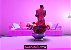 he came home and found his cartoon