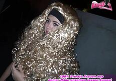 Blowing And Pissing With German Young Whore In Public